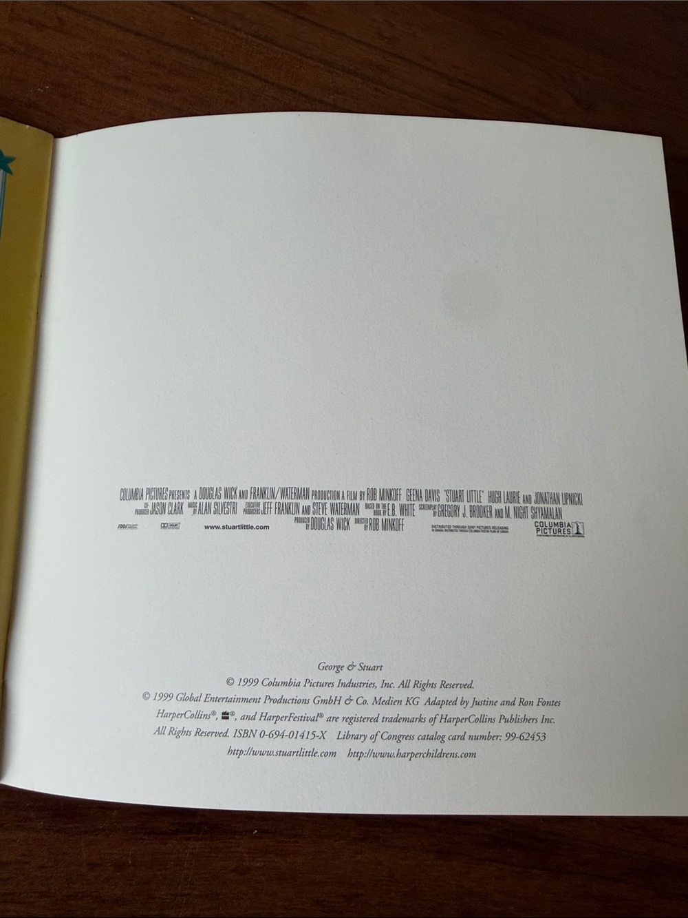 Stuart Little Picture Book George & Stuart - Picture 8 of 9